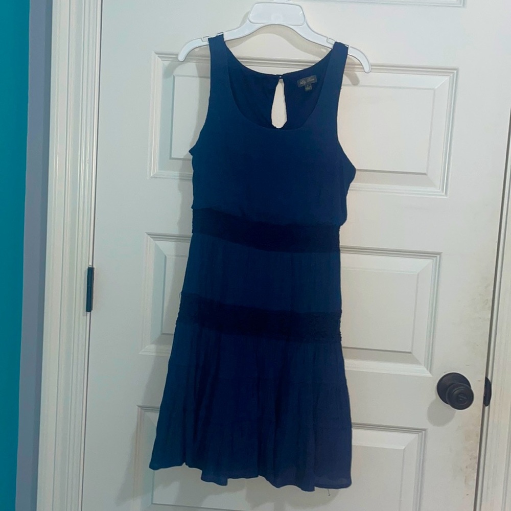 Size small, lily rose blue dress